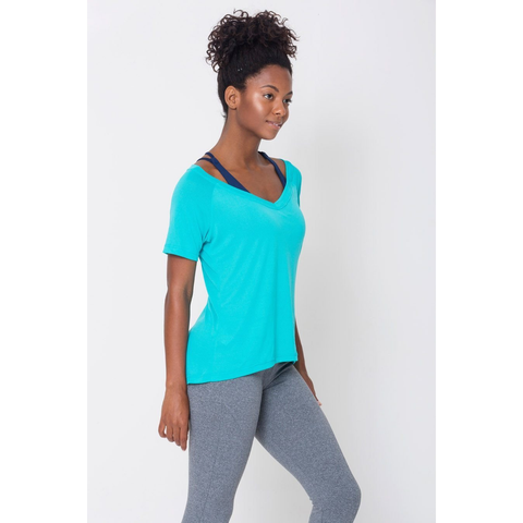 Atoll  Raglan V-neck Tee
