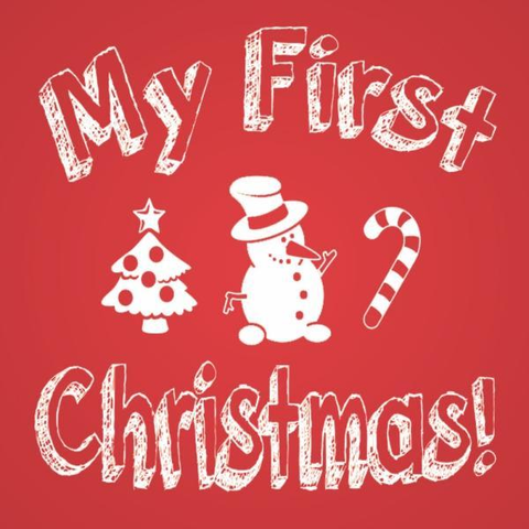 Baby My First Christmas Baby One Piece