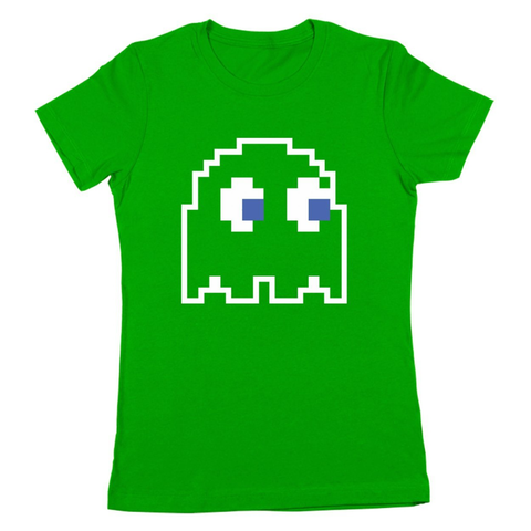 Ghost  8Bit Game Costume Women's Jr Fit T-Shirt