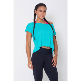 Atoll Drop Tail Hem Tee
