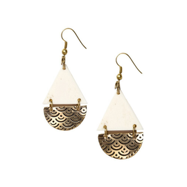Anika Earrings Teardrop Design - Matr Boomie (Jewelry)