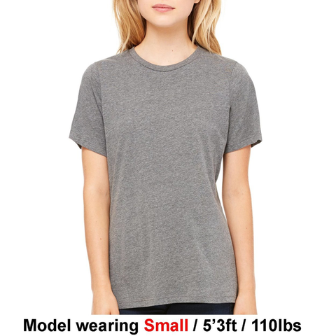 Secret Game Map Women's Relaxed Fit Tri-Blend T-Shirt
