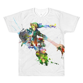 Legend of Zelda Watercolor Print T-Shirt